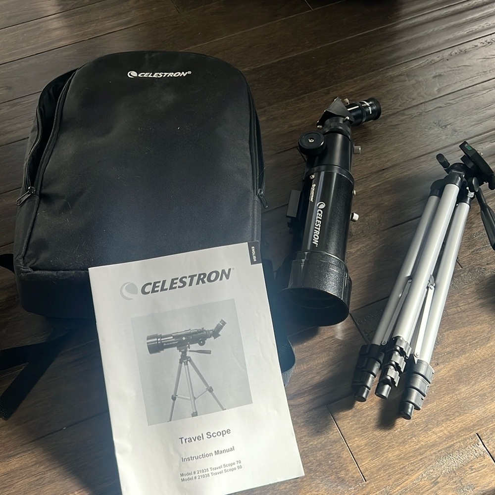 Célestron travel scope telescope